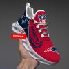 Custom Name Special Sneakers New England Patriots Max Soul Sneakers Personalized Gift
