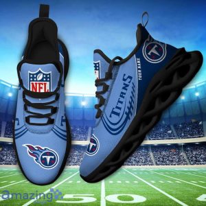 Custom Name Special Sneakers Tennessee Titans Max Soul Sneakers Personalized Gift image Custom Name Special Sneakers Tennessee Titans Max Soul Sneakers Personalized Gift Product Photo 4