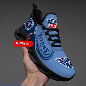 Custom Name Special Sneakers Tennessee Titans Max Soul Sneakers Personalized Gift Product Photo 1