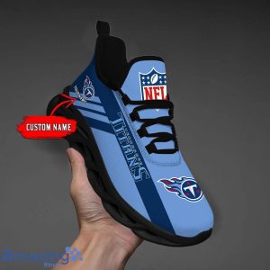 Custom Name Tennessee Titans Personalized Name Max Soul Shoes Product Photo 2