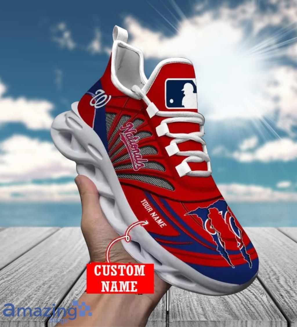 Custom Name Washington Nationals Clunky Max Soul Shoes Sport image Custom Name Washington Nationals Clunky Max Soul Shoes Sport Product Photo 1