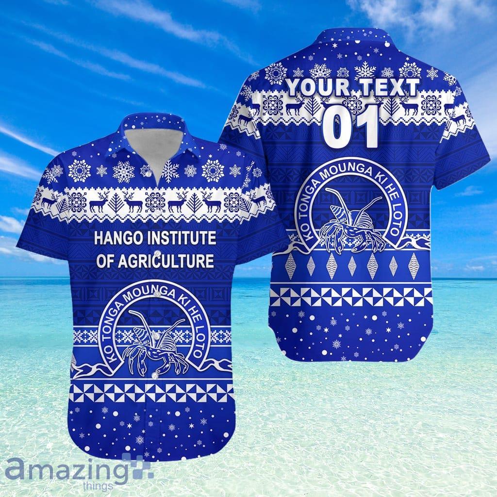 Custom Personalized Hango Institute Of Agriculture Christmas Relaxed Hawaiian Shirt image Custom Personalized Hango Institute Of Agriculture Christmas Relaxed Hawaiian Shirt Product Photo 1