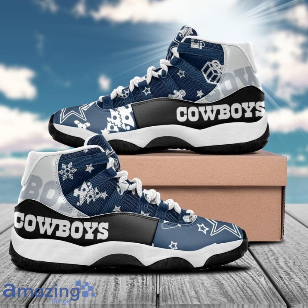 Customname Dallas Football Team Air Jordan 11 Sneakers Shoes