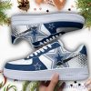 Dallas Cowboys Air Force Shoes Sports Team Sneakers
