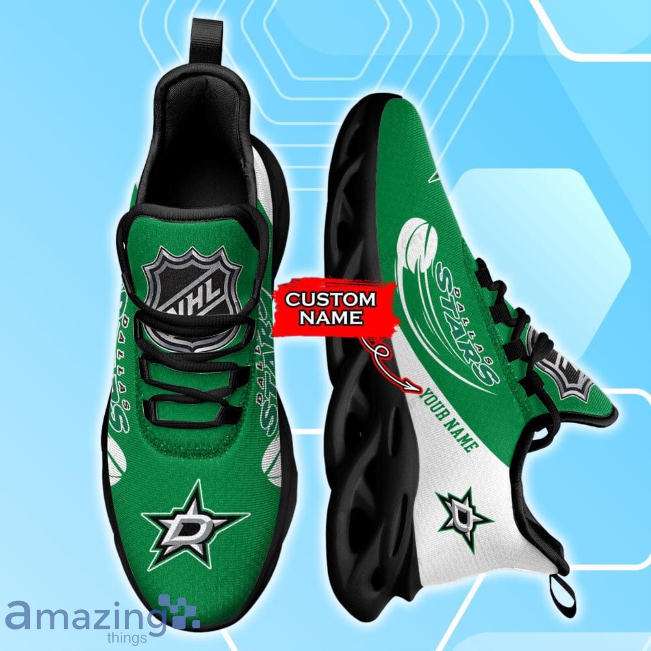 Dallas Stars Custom Name Max Soul Shoes New Sneakers For Fans image Dallas Stars Custom Name Max Soul Shoes New Sneakers For Fans Product Photo 4