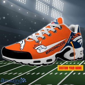 Denver Broncos Custom Name NFL Air Cushion Shoes Product Photo 1
