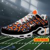 Denver Broncos Logo Crazy With NFL Custom Name Air Cushion Shoes