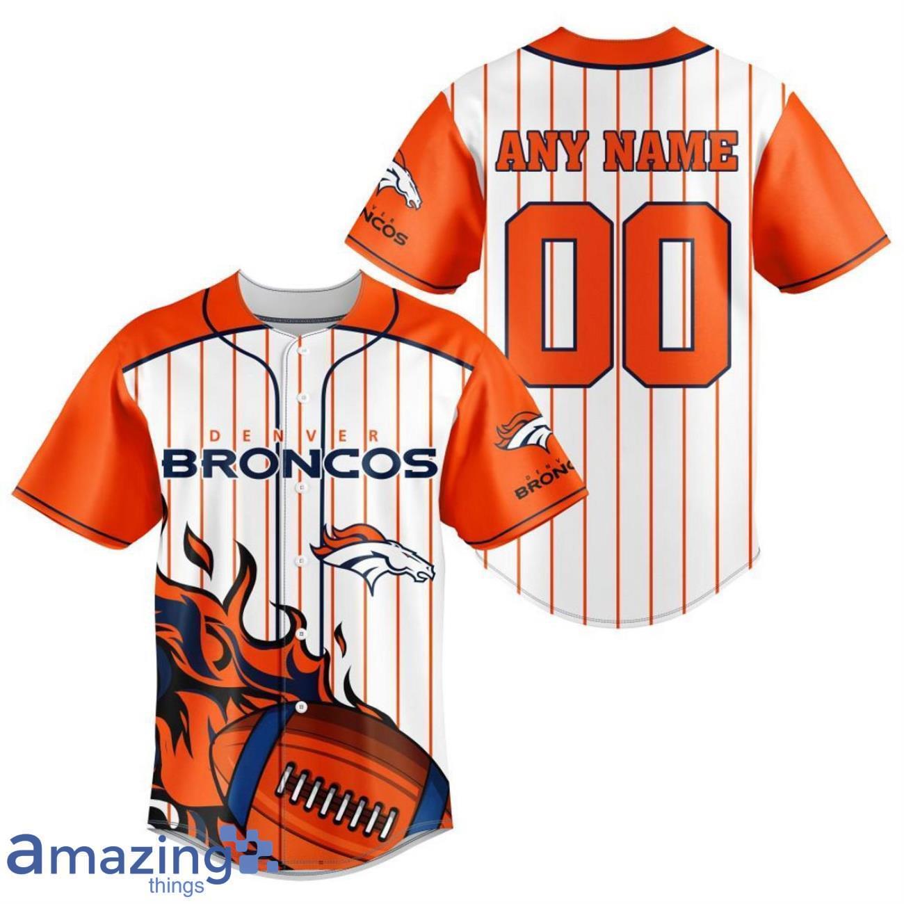 Black and orange hotsell denver broncos jersey