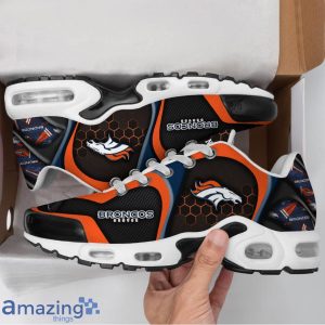 Denver Broncos Personalized Name Air Cushion Sport Shoes Gifts For Men And Women Football Fans Product Photo 3
