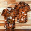 Denver Broncos Skull Flower Hawaiian Shirt For Men Women