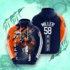 Denver Broncos Von Miller 3D Hoodie Gift For Men And Women