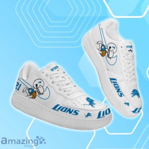 Detroit Lions Air Force Shoes Snoopy Custom Number & Name image Detroit Lions Air Force Shoes Snoopy Custom Number & Name Product Photo 2