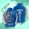Detroit Lions Barry Sanders 3D Hoodie Gift For Men And Women