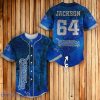 Detroit Lions Baseball Jersey Classic Custom Number & Name