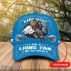 Detroit Lions Custom Name Nfl Mascot Classic Cap 3D Gift For Fans