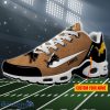 Detroit Lions NFL Veterans Day Full Printed Custom Name Air Cushion Sport Shoes