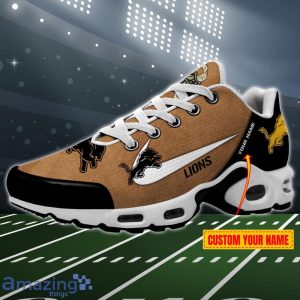 Detroit Lions NFL Veterans Day Full Printed Custom Name Air Cushion Sport Shoes Product Photo 1