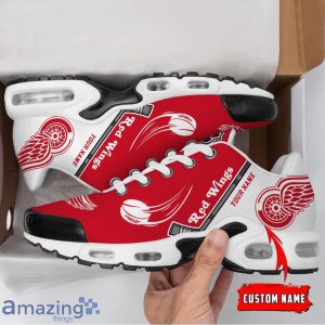 Detroit Red Wings NHL Custom Name Air Cushion Sports Shoes New Trend Sprot Shoes image Detroit Red Wings NHL Custom Name Air Cushion Sports Shoes New Trend Sprot Shoes Product Photo 2
