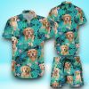 Discover Cool Golden Retriever Tropical Hawaiian Shirt & Short For Men And Women