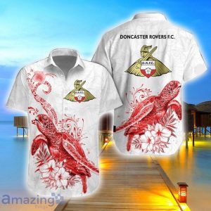 Doncaster Rovers F.C Team Hawaii Shirt 3D Aloha Hawaiian Shirt And Shorts Product Photo 1