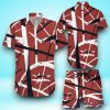 Eddie Van Halen Summer Beach Hawaiian Shirt & Short For Men And Women