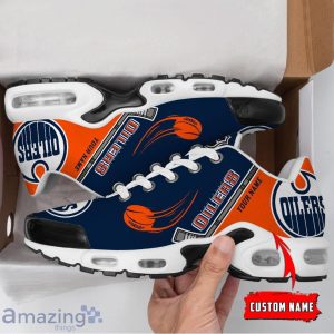 Edmonton Oilers NHL Custom Name Air Cushion Sports Shoes New Trend Sprot Shoes image Edmonton Oilers NHL Custom Name Air Cushion Sports Shoes New Trend Sprot Shoes Product Photo 2