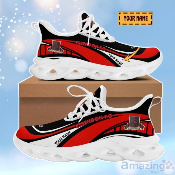 Essendon Football Club 3D Design Max Soul Shoes Custom Name For Real Fans Product Photo 2