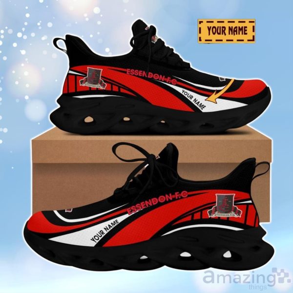 Essendon Football Club 3D Design Max Soul Shoes Custom Name For Real Fans Product Photo 1