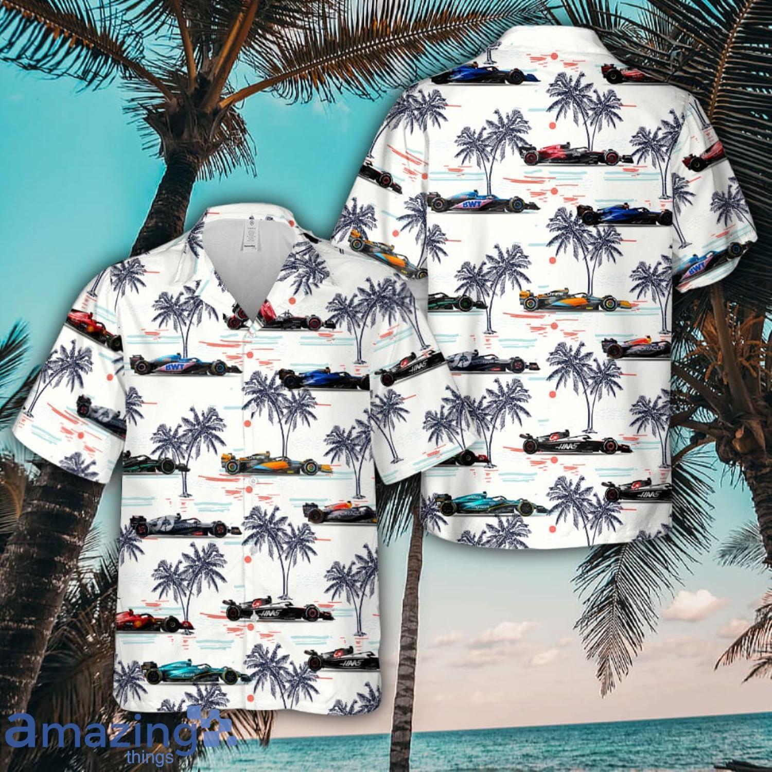 F1 Formula One Teams 2023 3D Hawaiian Shirt Summer Time Holiday Gift For Men And Women image F1 Formula One Teams 2023 3D Hawaiian Shirt Summer Time Holiday Gift For Men And Women Product Photo 1