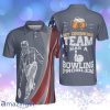 My Drinking Team Has A Bowling Problem Funny Bowling Personalized Polo Shirt