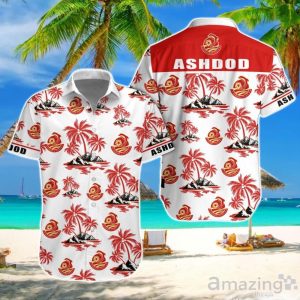 F.C. Ashdod Hawaiian Shirt And Short New Design For Fans Product Photo 1