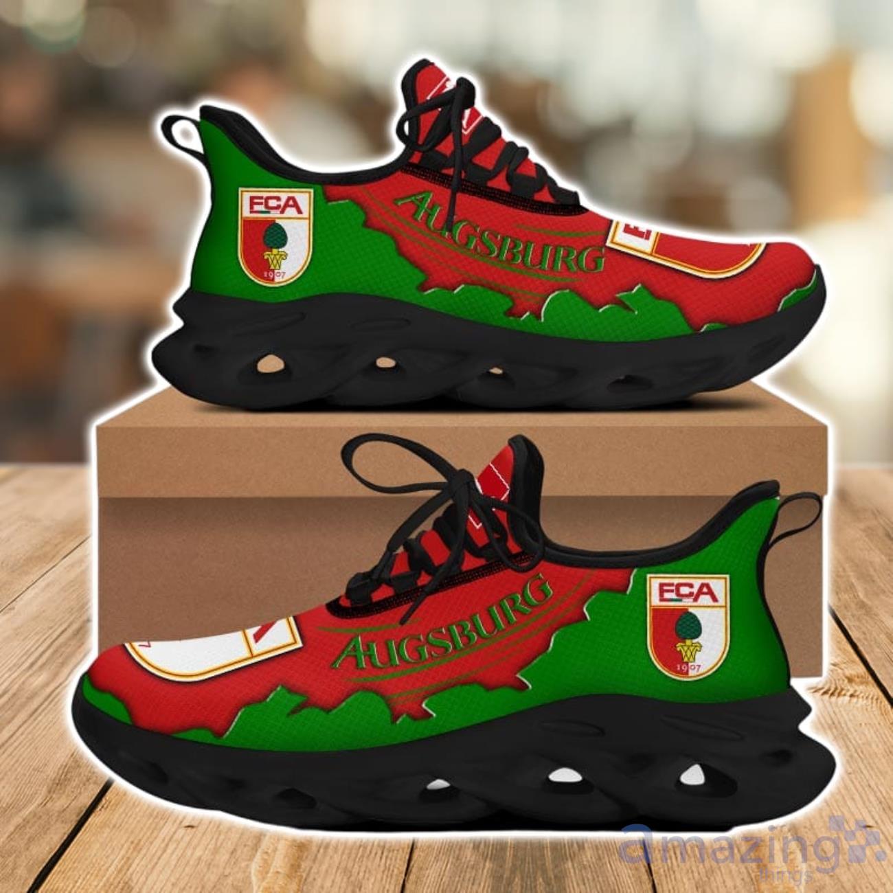 FC Augsburg New Style Max Soul Shoes For Real Fans image FC Augsburg New Style Max Soul Shoes For Real Fans Product Photo 2