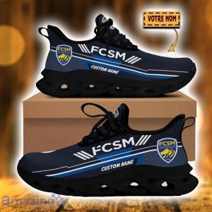 FC Sochaux-Montbeliard Max Soul Shoes Sport Running Sneakers Custom Name For Fans Product Photo 1