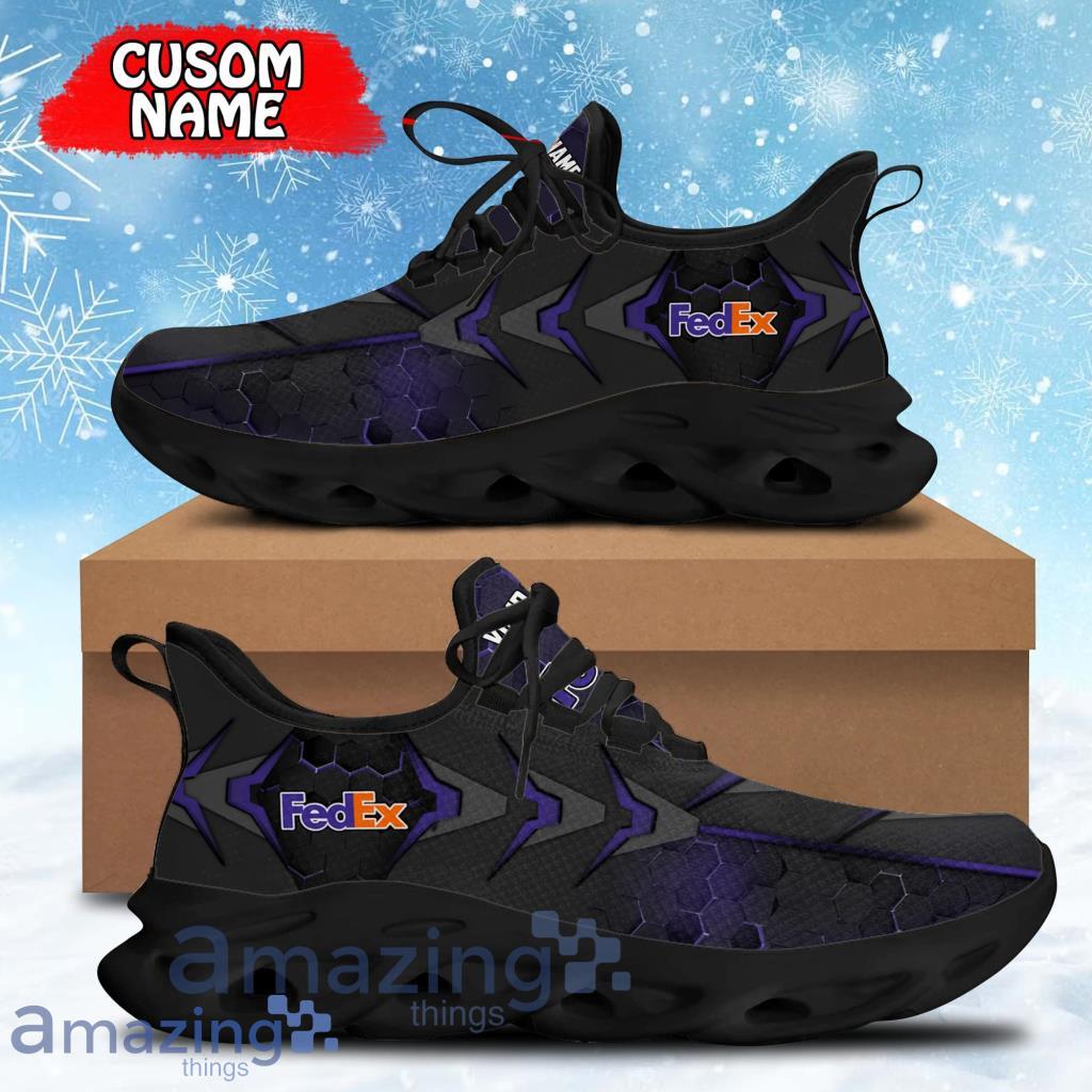 Fedex Sneaker Shoes Black Comfortable Max Soul Shoes Gift For Men And Women