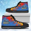 Fire Burning Fierce Strong Logo Ucla Bruins High Top Shoes Gift For Big Fans