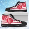 Flag Rugby Cleveland Indians High Top Shoes Gift For Big Fans