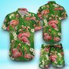 Flamingo Hawaiian Shirt & Short For Men And Women