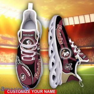Florida State Seminoles Team Shoes Sneakers Personalized Name Max Soul Shoes Men Women Shoes Product Photo 1