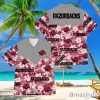 Football American Hawaii Shirt Tropical Beach Tree Arkansas Razorbacks