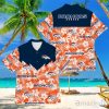 Football American Hawaii Shirt Tropical Beach Tree Denver Broncos