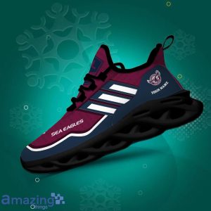 For Fans NRL Manly Sea Eagles Personalized Name Max Soul Shoes Product Photo 2