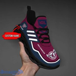 For Fans NRL Manly Sea Eagles Personalized Name Max Soul Shoes Product Photo 5