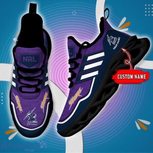 For Fans NRL Melbourne Storm Personalized Name Max Soul Shoes Product Photo 4