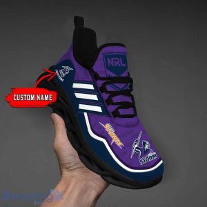 For Fans NRL Melbourne Storm Personalized Name Max Soul Shoes Product Photo 5