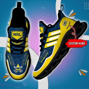 For Fans NRL North Queensland Cowboys Personalized Name Max Soul Shoes Product Photo 4