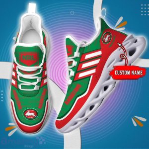 For Fans NRL South Sydney Rabbitohs Personalized Name Max Soul Shoes Product Photo 1