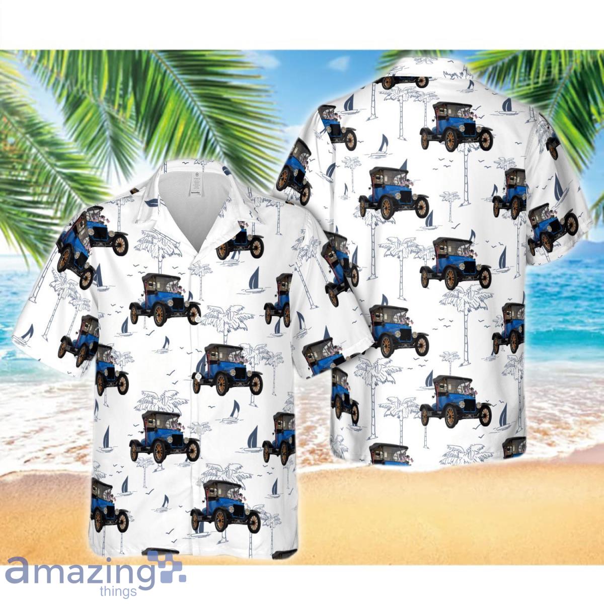 Ford Model Tin Lizzie Hawaiian Shirt Best Gift For Men And Women image Ford Model Tin Lizzie Hawaiian Shirt Best Gift For Men And Women Product Photo 1