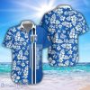 Gillingham Flower And Turtle Pattern Hawaiian Shirt Beach Lover Gift