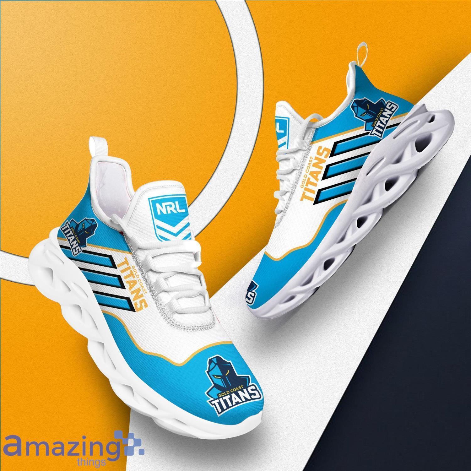 Gold Coast Titans Clunky Max Soul Shoes Men And Women Walking Shoes image Gold Coast Titans Clunky Max Soul Shoes Men And Women Walking Shoes Product Photo 3