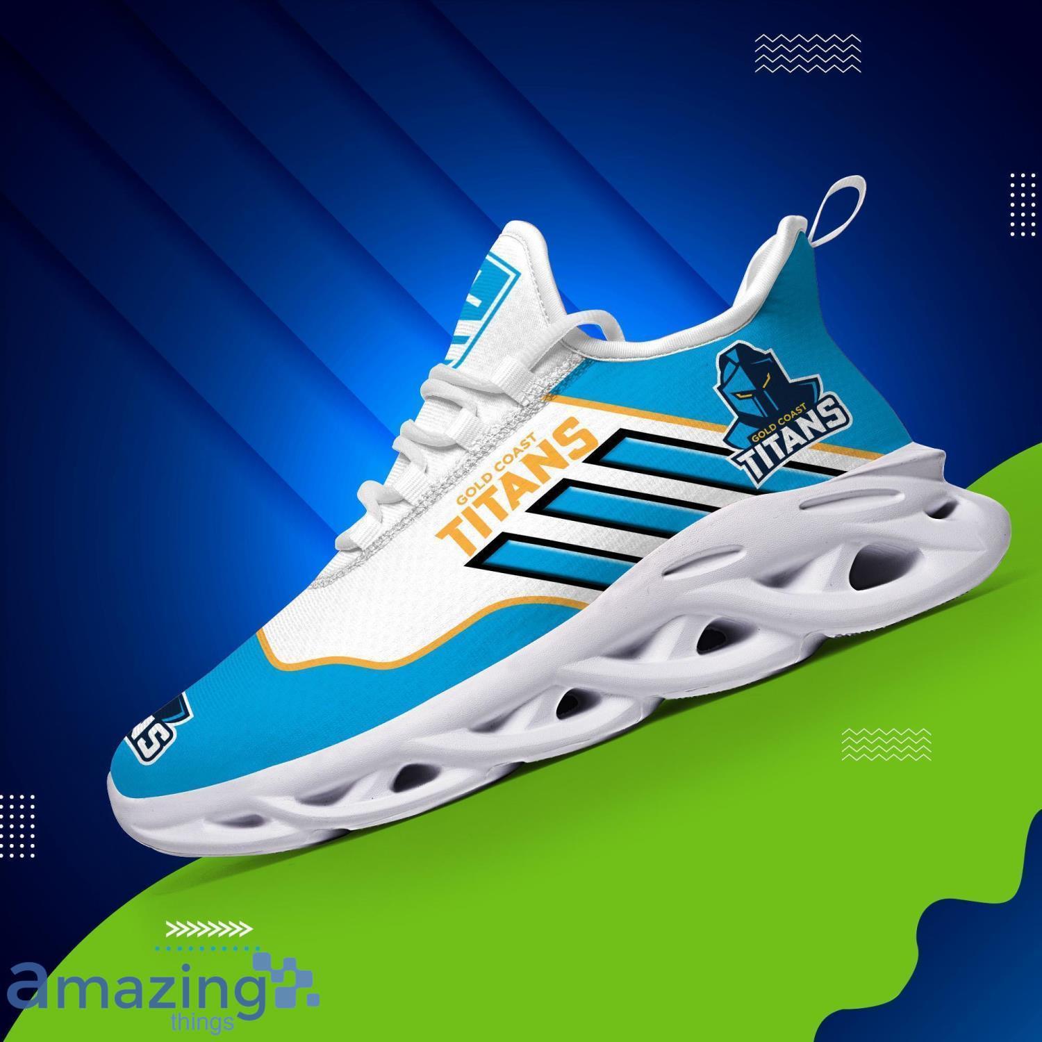 Gold Coast Titans Clunky Max Soul Shoes Men And Women Walking Shoes image Gold Coast Titans Clunky Max Soul Shoes Men And Women Walking Shoes Product Photo 5